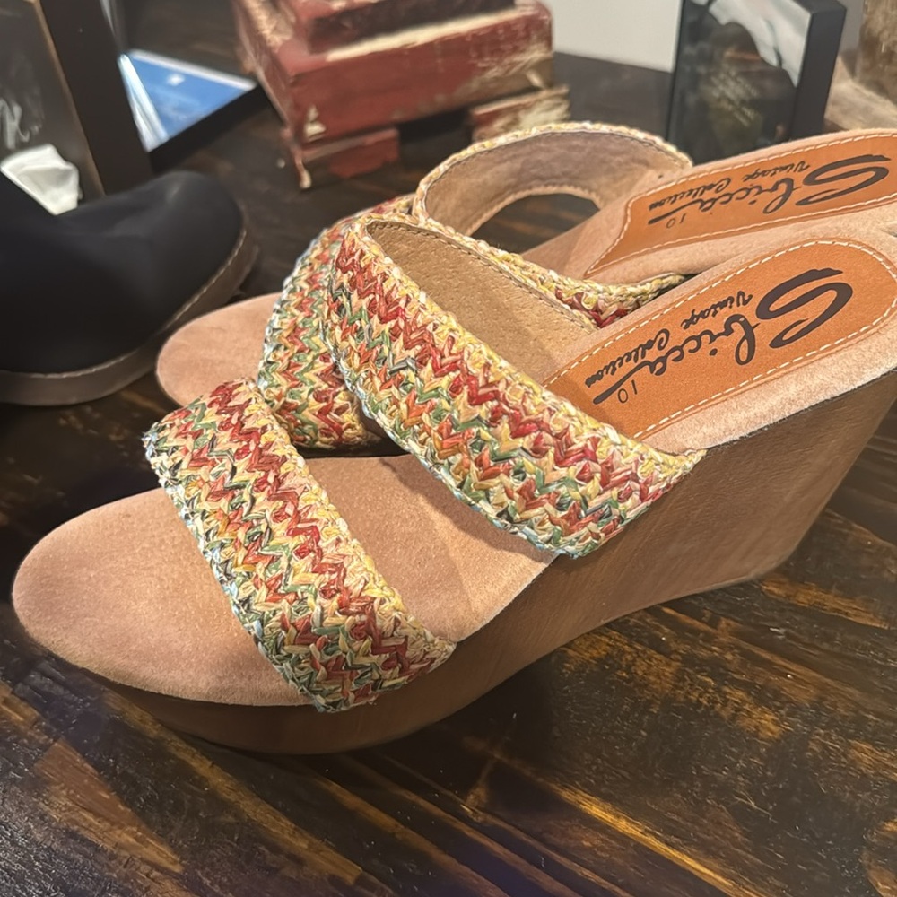 Sbricca Vintage Collection Sandals Size 10 - Picture 2 of 4